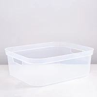 Sterilite Organize 'Short' Plastic Storage Bin (Clear) 15x12.25x5.25"
