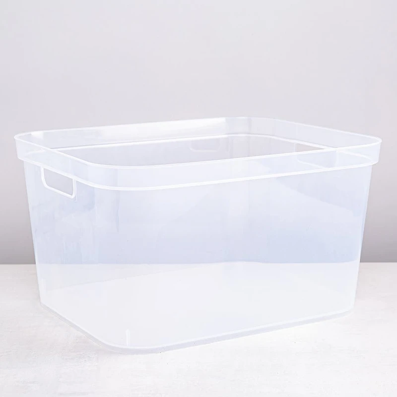 Sterilite Organize 'Tall' Plastic Storage Bin (Clear) 15x12.24x8.25"