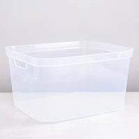 Sterilite Organize 'Tall' Plastic Storage Bin (Clear) 15x12.24x8.25"