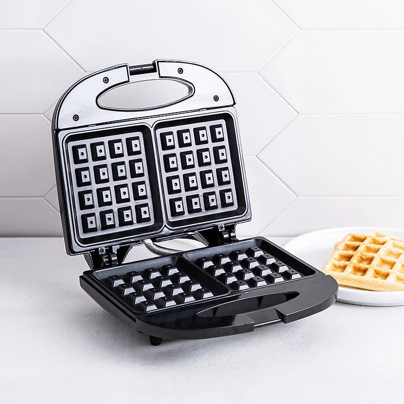 Hauz Living Non-Stick Waffle Maker (Black)