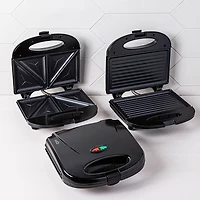 Hauz Living Non-Stick Waffle Maker (Black)