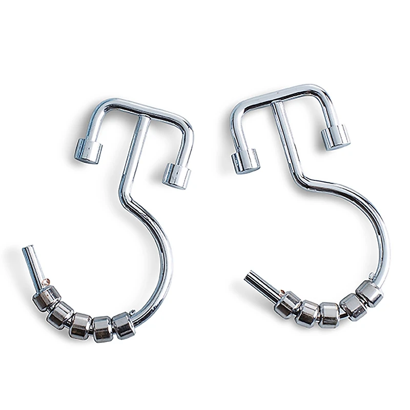 Splash Angular Shower Curtain Rings