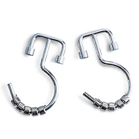 Splash Angular Shower Curtain Rings