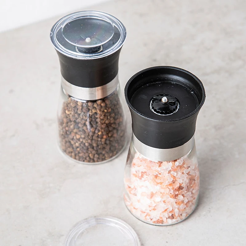 Farberware Easy Clean Glass Salt and Pepper Mill - Set of 2 ()