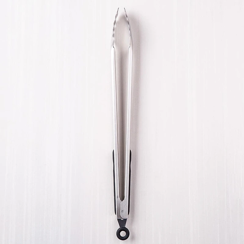 Luciano Gourmet Locking Tongs with Rubber Handles (16")