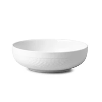 A La Carte 'Diamond' Porcelain Serving Bowl 8.25" (White)