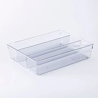 iDesign Linus Drawer Organizer Grand Bin Utensil 10.5x14"
