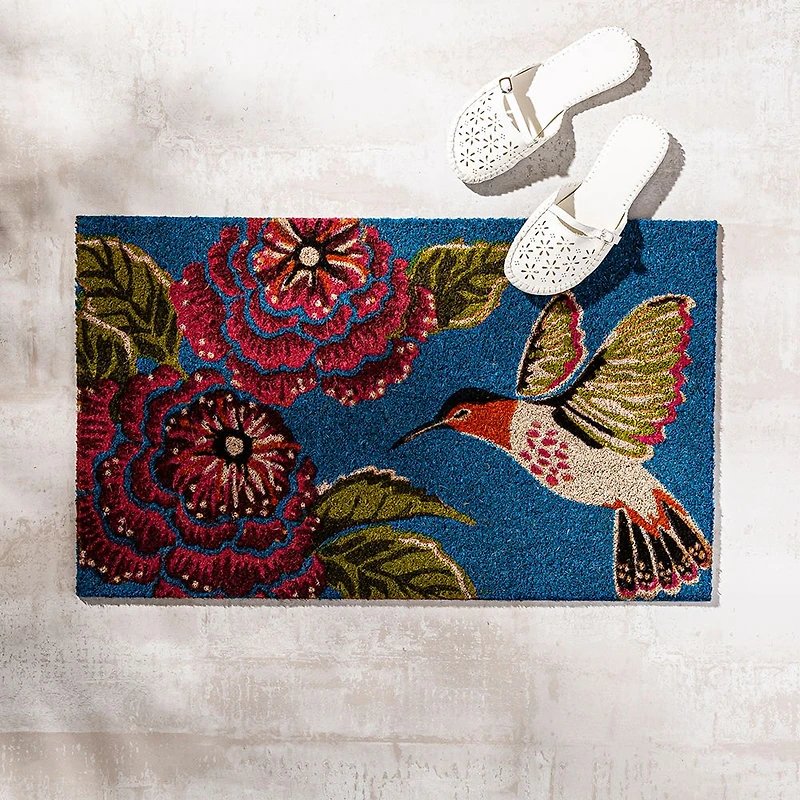 KSP Summer 'Hummingbird' Coir Doormat