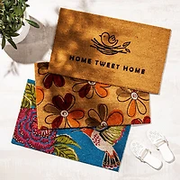 KSP Summer 'Hummingbird' Coir Doormat