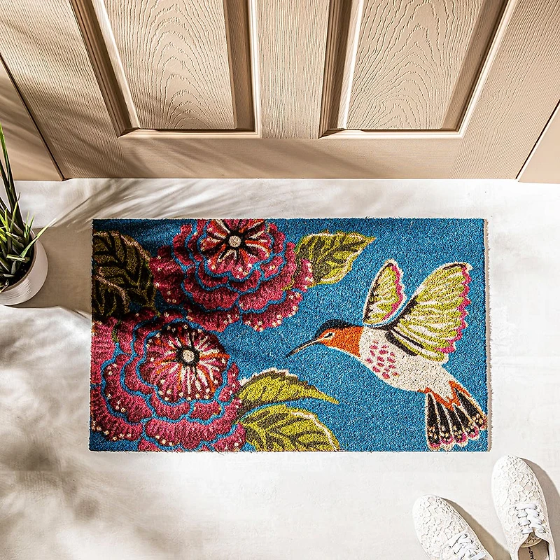 KSP Summer 'Hummingbird' Coir Doormat