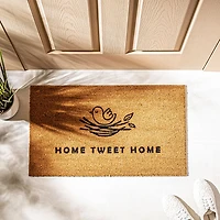 KSP Summer 'Home Tweet Home' Coir Doormat