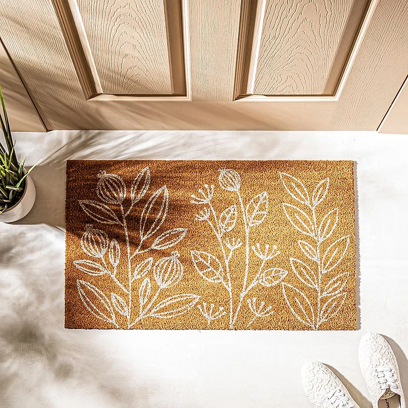KSP Casual 'Foliage' Coir Doormat