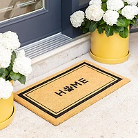 KSP Summer Coir 'Pawprint' Coir Doormat