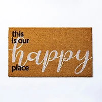 KSP Casual 'Happy Place' Coir Doormat