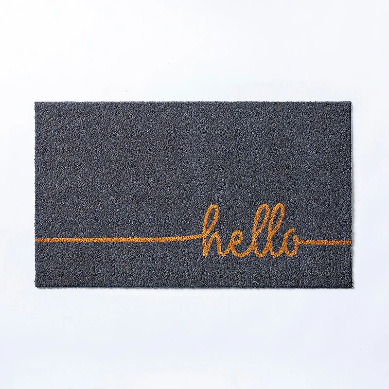 KSP Casual 'Hello Line' Coir Doormat