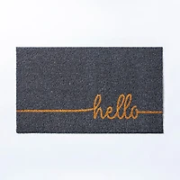 KSP Casual 'Hello Line' Coir Doormat