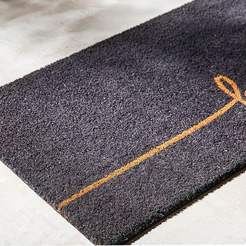 KSP Casual 'Hello Line' Coir Doormat
