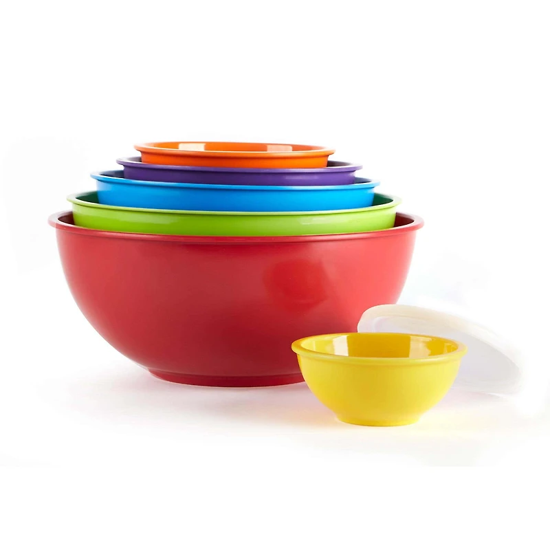 KSP Multi Melamine Mixing Bowl with Lids