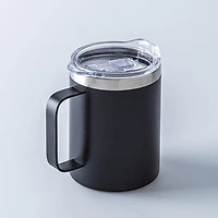 KSP Java Double Wall Desk Mug 12oz. (Black)