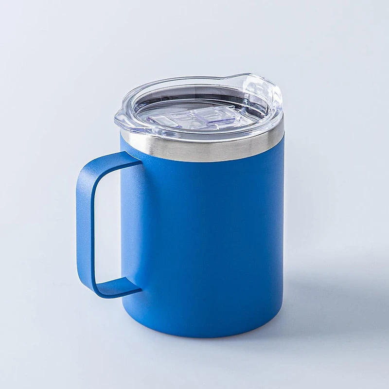 KSP Java Double Wall Desk Mug 12oz. (Navy)