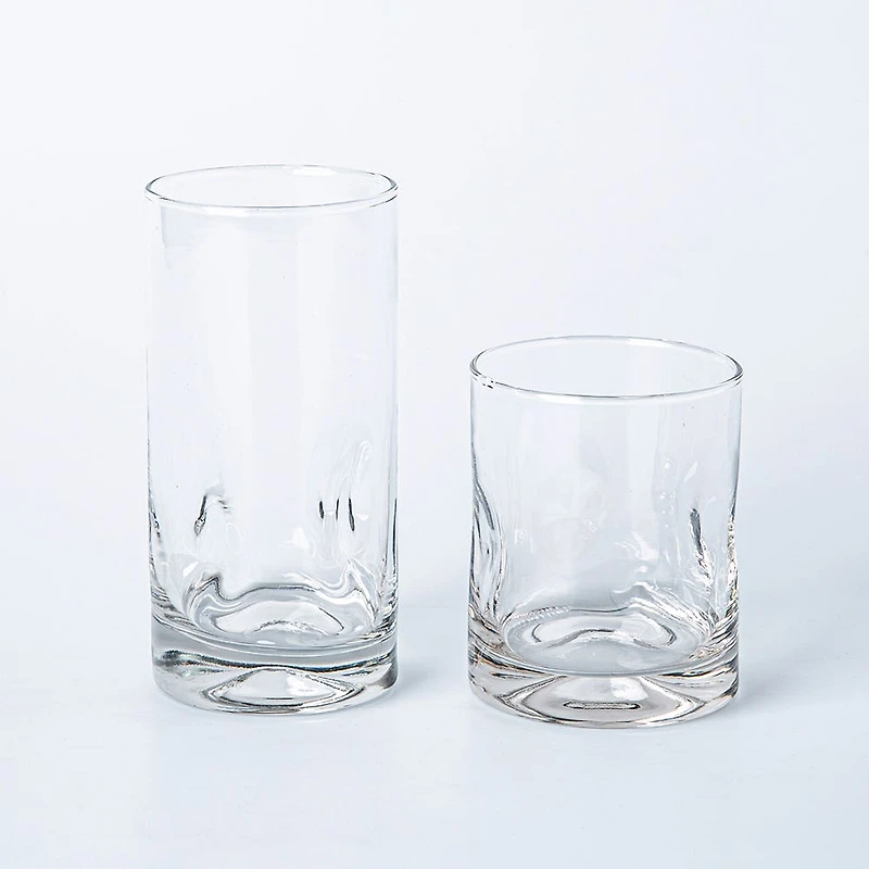 Libbey Tumbler & Rocks 'Impressions' Combo - Set of 16 (Clear)