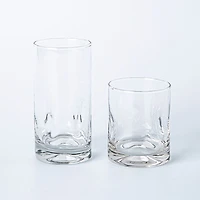 Libbey Tumbler & Rocks 'Impressions' Combo - Set of 16 (Clear)