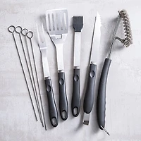 KSP Gourmet BBQ Tools with Zippered Case - Set of 10