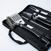 KSP Gourmet BBQ Tools with Zippered Case - Set of 10