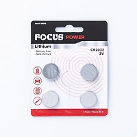 Focus Power Mercury-Free 'Lithium' Cell Battery CR2032