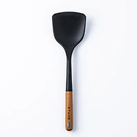 Staub Prep Simple Silicone Wok Solid Turner (Black)