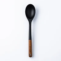 Staub Prep Simple Silicone Solid Spoon (Black)