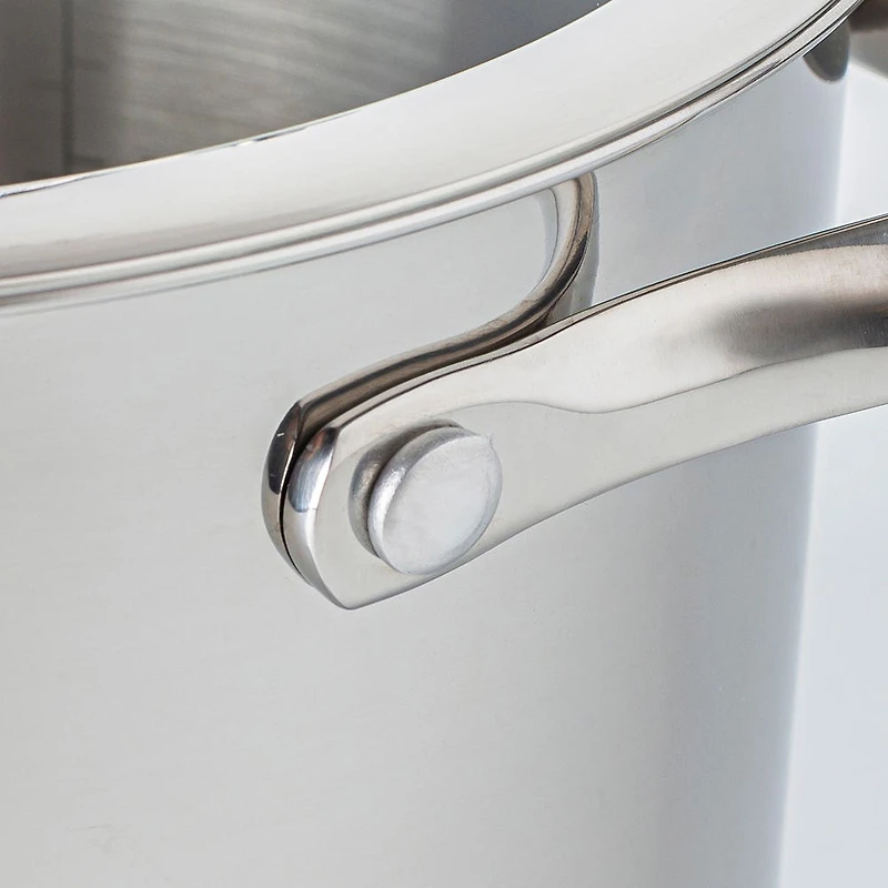 Henckels Aragon Cookware Combo Stackable - S/6 (Stainless Steel)