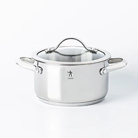 Henckels Aragon Cookware Combo Stackable - S/6 (Stainless Steel)