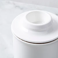 Maxwell & Williams Basic Porcelain Butter Crock-Keeper (White)