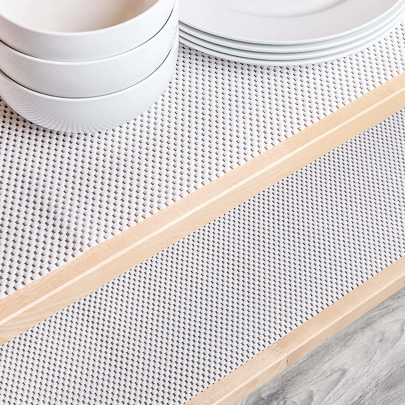 Contact Grip-Ultra Non-Adhesive Shelf-Drawer Liner (White)