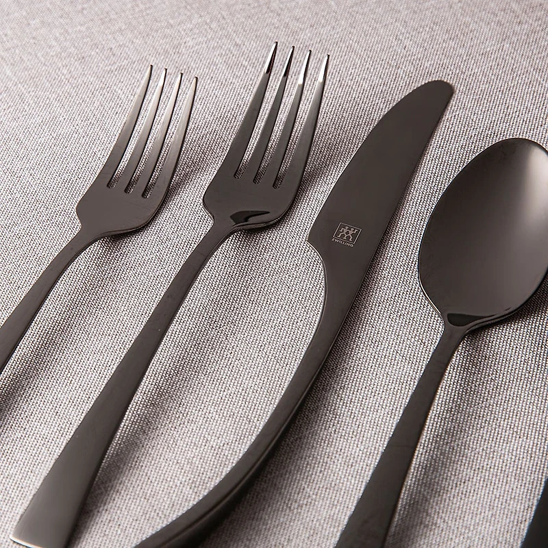 Zwilling Premium Collection 'Bellasera' Flatware - S/20 (Slate/Black)