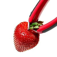 OXO Good Grips Strawberry Huller (Black/Red)