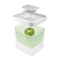 OXO Good Grips Green Produce Saver 4.3QT (White/Green)