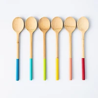 Pebbly Bamboo Mixing Spoon 12" (Asstd.)