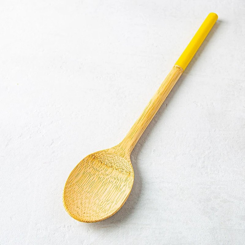 Pebbly Bamboo Mixing Spoon 12" (Asstd.)
