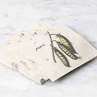 Harman 3-Ply 'Peas' Paper Napkin - Set of 20 (Natural)