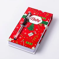 Ty Christmas Memo 'Truck/Tree/Gifts' Notepad w/Pen - S/2 Asstd.