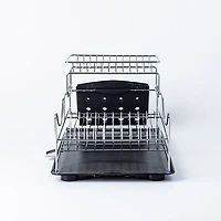 KSP Scoop 2-Tier Dish Rack - Black