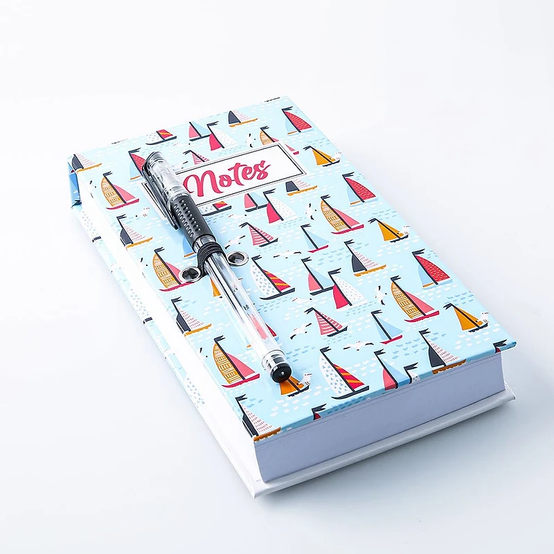 Ty Memo 'Boats/Watermelons/Floral' Notepad with Pen (Asstd.)