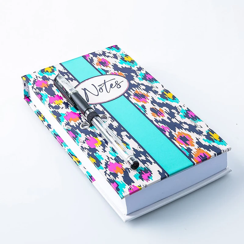 Ty Memo 'Red/Celestial/Ikat' Notepad with Pen (Asstd.)
