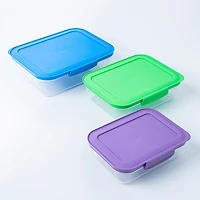 Sistema Nest-It Food Storage Container - Set of 3 (Multi Colour)