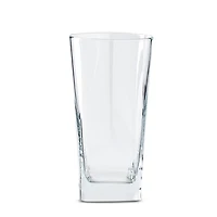 Home Essentials Red Series Square Hi-Ball Glass - Set of 4