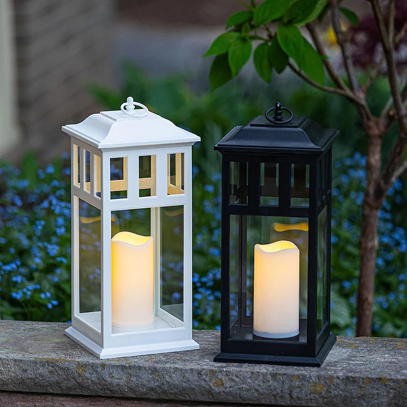 KSP Brighton Indoor/Outdoor LED Lantern Medium (White)