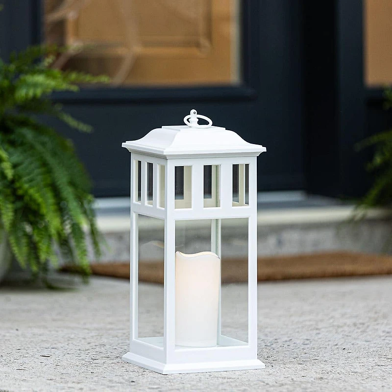 KSP Brighton Indoor/Outdoor LED Lantern Medium (White)