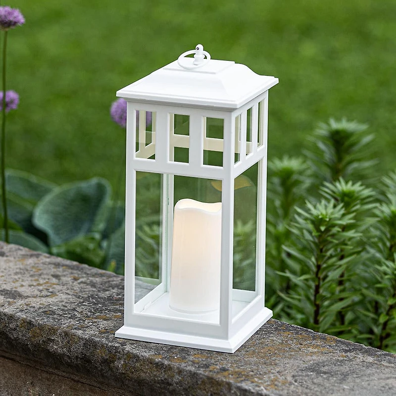 KSP Brighton Indoor/Outdoor LED Lantern Medium (White)
